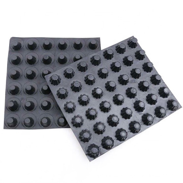 20 MM Dimple Drain Sheet Roof Garden Retaining Wall HDPE Composite Drainage Board for Building and Construction